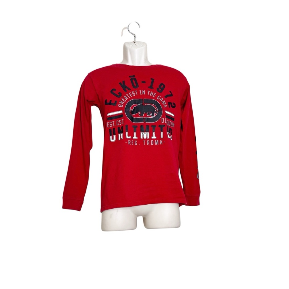 Ecko Unlimited Men’s Long Sleeve Logo Top size S